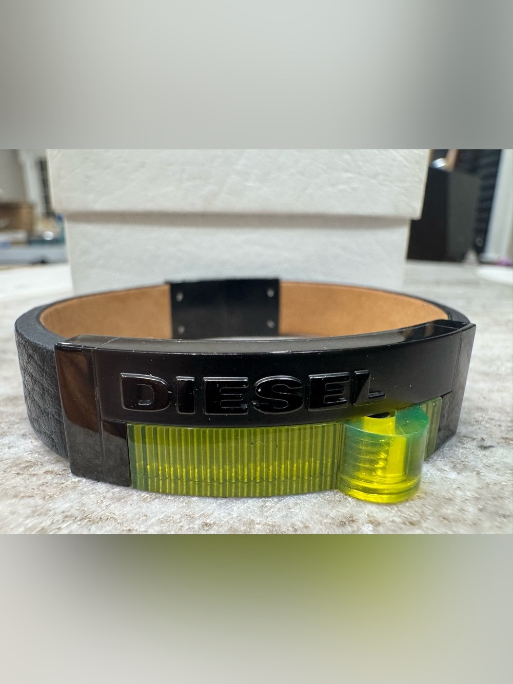 DIESEL VINTAGE Y2K X-RAY BRACELET GLOW IN DARK UNISEX NEW 100%AUTHENTIC RARE HTF - Picture 2 of 14